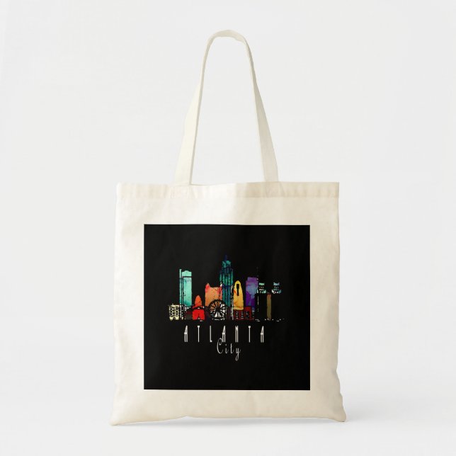 Tote Bag Atlanta, Géorgie, City Hommes (Devant)