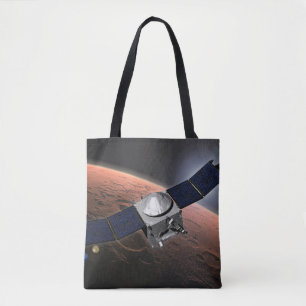 Tote Bag Atmosphère Mars Et Mission D'Évolution Volatile.