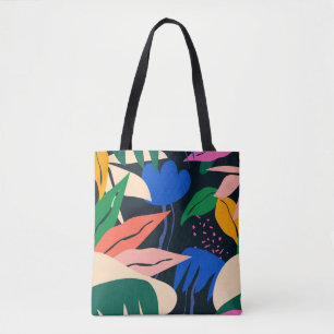 Tote Bag Attention motif tropical Getter
