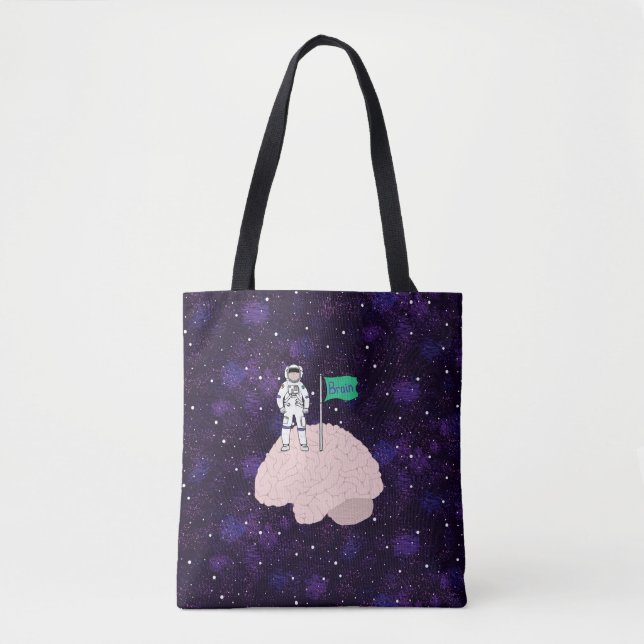 Tote Bag Atterrissage du cerveau (Devant)
