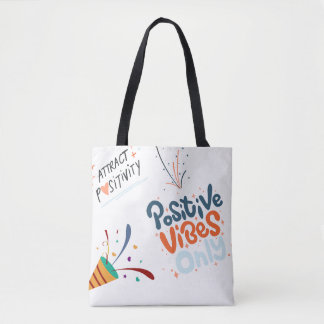 Tote Bag attirer la positivité