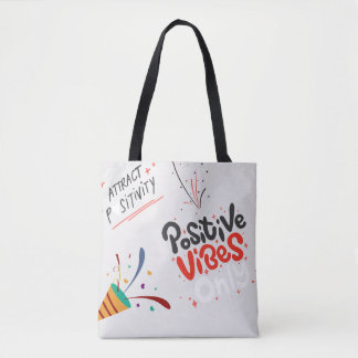 Tote Bag attirer uniquement des vibrations positives