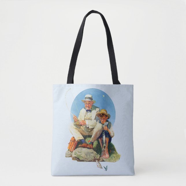 Tote Bag Attraper le grand (Devant)