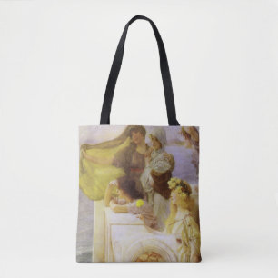 Tote Bag Au Berceau d'Aphrodite par Sir Lawrence Alma-Tadem