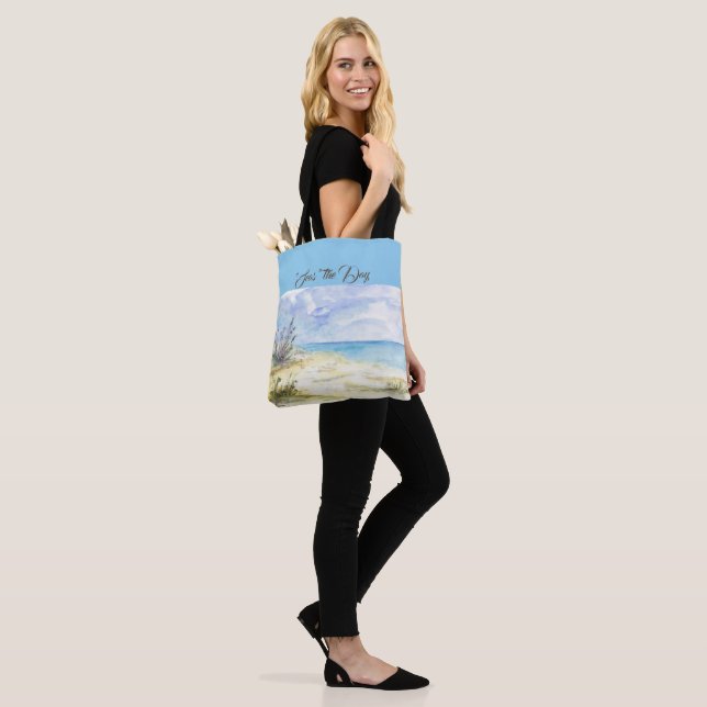 Tote Bag Au bord de la mer Fourre-tout (Sur le modèle)