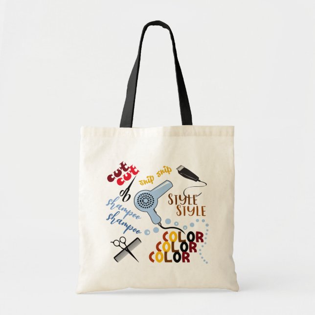 Tote Bag Au Salon De Coiffure (Devant)
