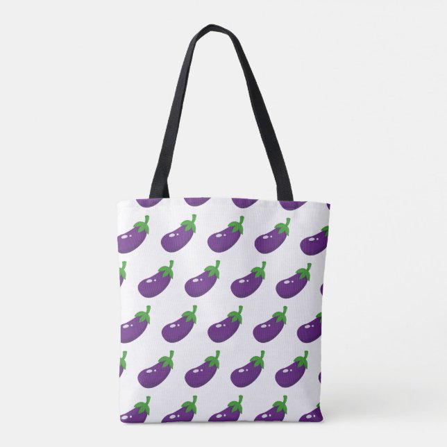 Tote Bag Aubergines (Dos)