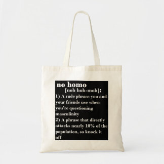 Tote Bag Aucun homo