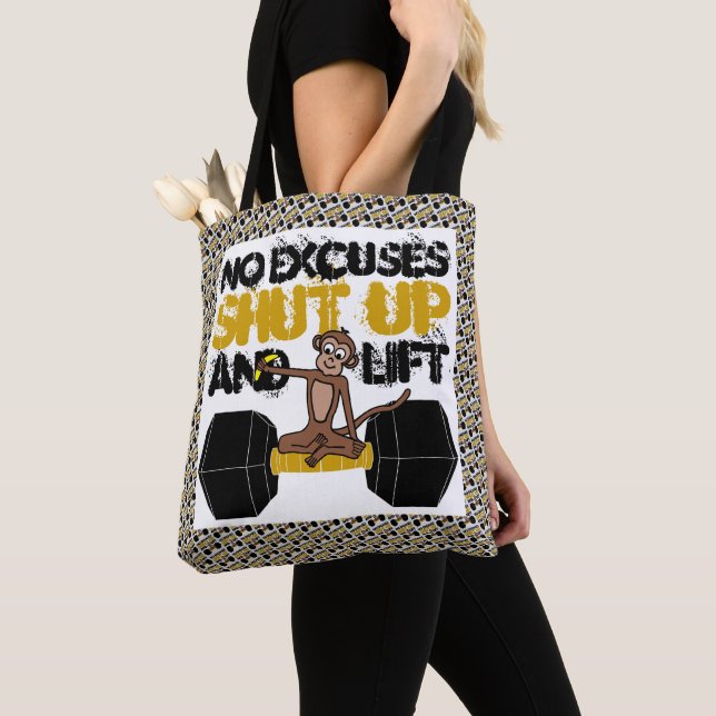Tote Bag Aucun singe n'en parle (De près)