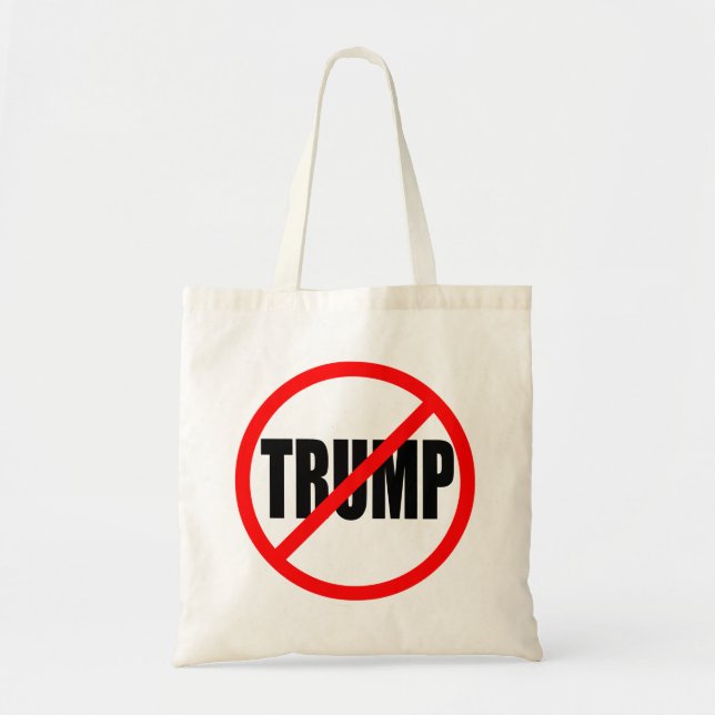 TOTE BAG "AUCUN TRUMP (Devant)