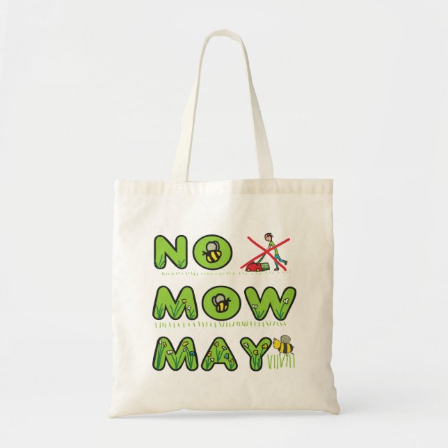 Tote Bag Aucune mow ne peut (Devant)