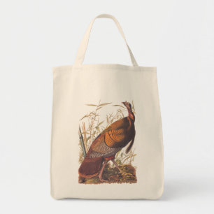 Tote Bag Audubon's Wild Turkey Game Fowl à l'automne