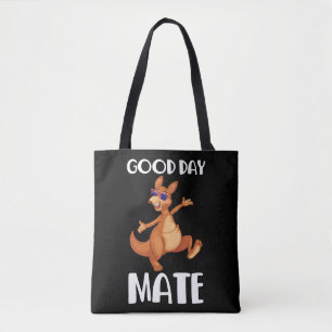 Tote Bag Australie : Aussie, drapeau australien du Kangouro