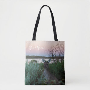 Tote Bag Australie Kangaroo Animaux Sunset Nature