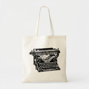 Tote Bag Auteur de machine à écrire de sous-bois