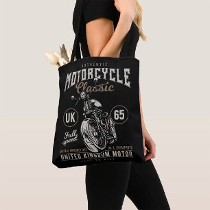 Tote Bag Authentique Motorcycle Classic