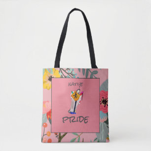 Tote Bag Autochtone Amérindien Toujours Ici Ayasha Dessin A