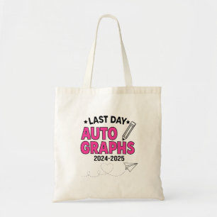 Tote Bag Autographes de dernière journée 2024-2025