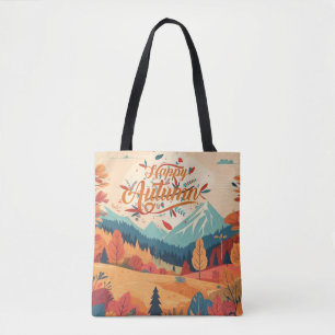Tote Bag Automne/Automne/feuille/coloré