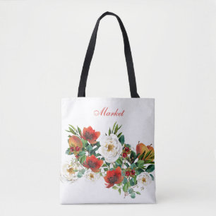 Tote Bag Automne Watercolor Market Fourre-tout