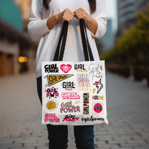 Tote Bag Autonomisation de la puissance des filles Stylish