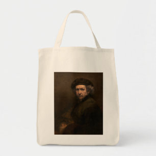 Tote Bag Autoportrait de Rembrandt : Peintre de l'Âge d'or