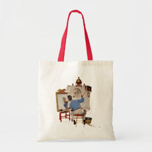 Tote Bag Autoportrait triple