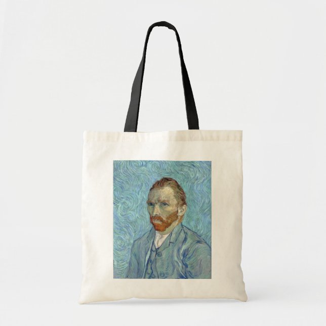 Tote Bag Autoportrait, Vincent van Gogh, 1889 (Devant)