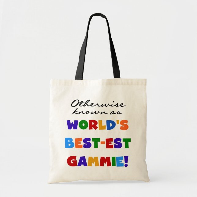 Tote Bag Autrement connu comme T-shirts de Meilleur-est (Devant)