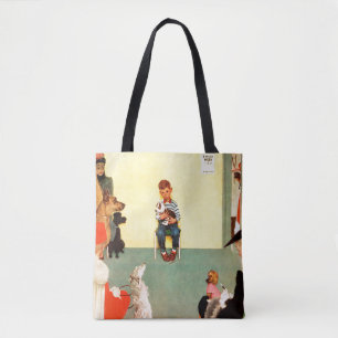 Tote Bag Aux Vets de Norman Rockwell