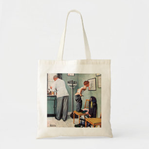 Tote Bag Avant le tir ou au médecin