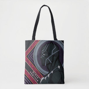 Tote Bag Avengers   Black Panther Art tribal Wakanda