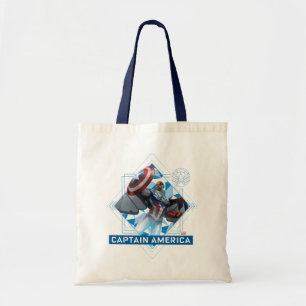 Tote Bag Avengers Captain America Sam Wilson Art Diamant