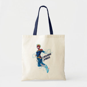 Tote Bag Avengers Captain Marvel Blue Cosmic Vibes