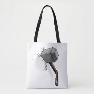 Tote Bag Avengers Classiques Le Marteau de Thor Frappa