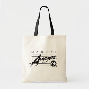 Tote Bag Avengers Classiques Logo Rétro Avengers Stylisé