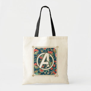 Tote Bag Avengers Floral Paisley Logo des Avengers