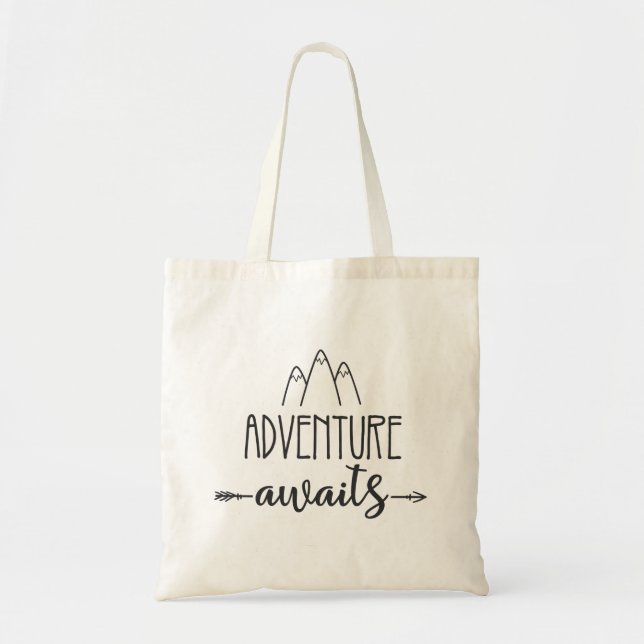 Tote Bag Aventure Attend (Devant)