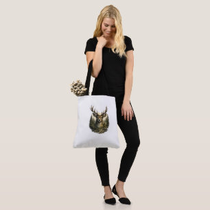 Tote Bag Aventure de la majestueuse forêt de cerfs Nature