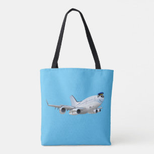 Tote Bag Avion de dessin