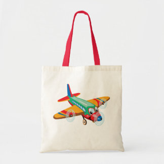 Tote Bag avion de dessin animé