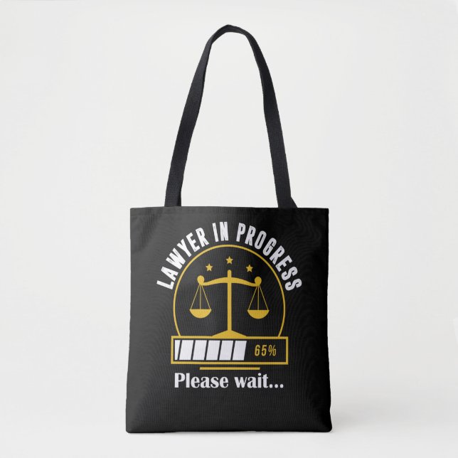 Tote Bag Avocat progrès Funny Avocat Chargement (Devant)