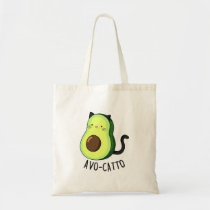 Tote Bag Avocatto Cute Avocado chat pun
