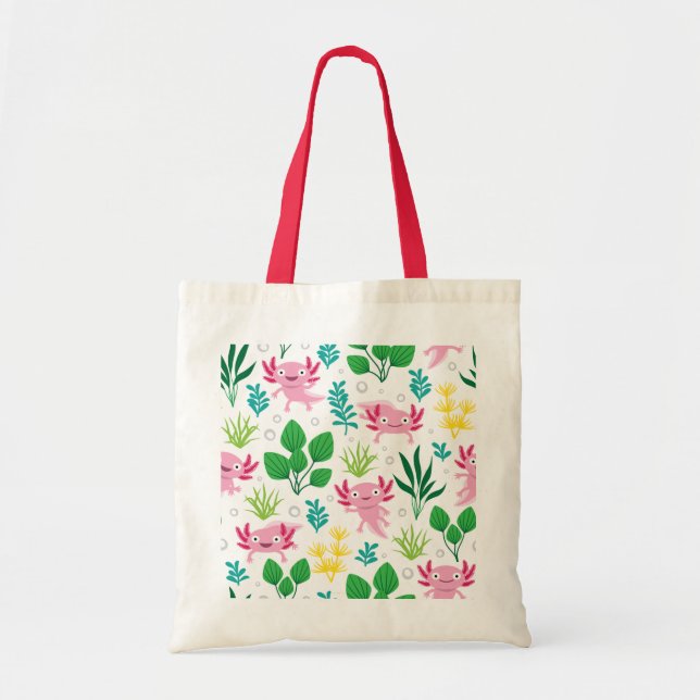 Tote Bag Axolotl (Devant)