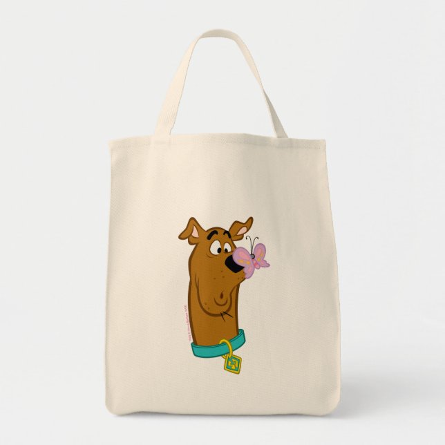 Tote Bag Babfly On Scooby Doo's Nose (Devant)