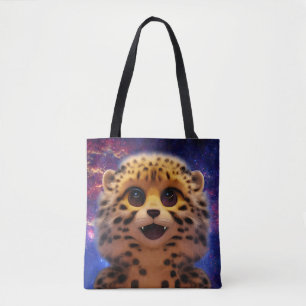 Tote Bag Baby Cheetah