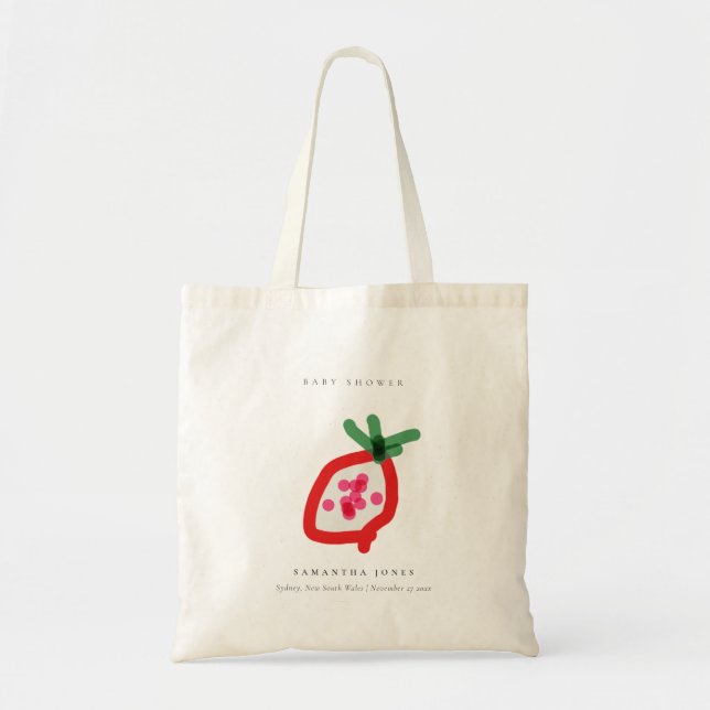 Tote Bag Baby shower Fruit Dragon Fruit Pour Enfants Modern (Devant)