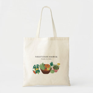 Tote Bag Baby shower végétal du marché agricole