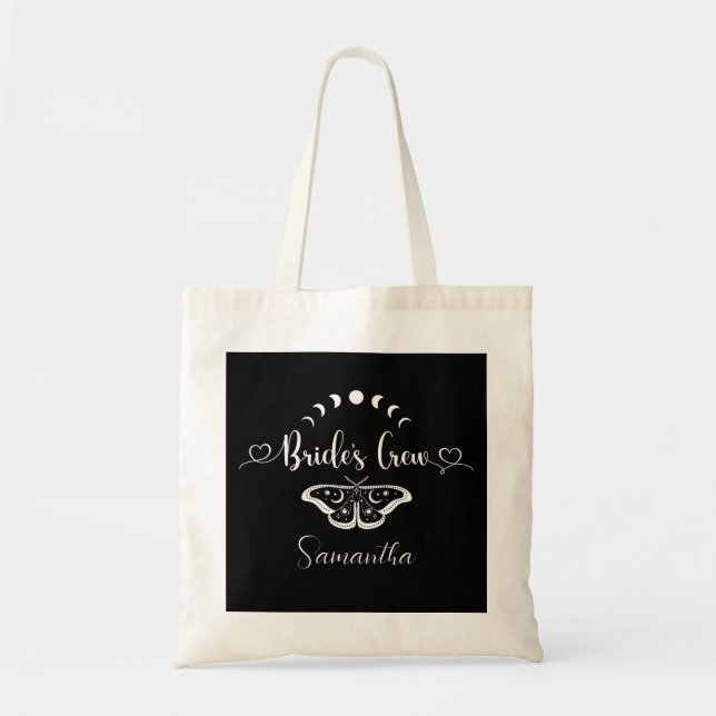 Tote Bag Bachelorette fête céleste personnalisée (Devant)
