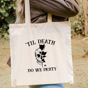 Tote Bag Bachelorette gothique Fête d'honneur personnalisée